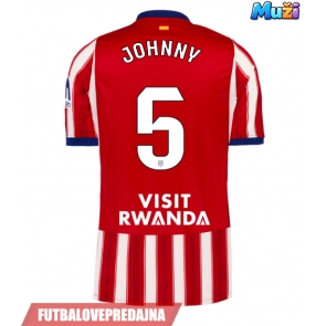 Lacne Muži Futbalové dres Atletico Madrid Johnny Cardoso #5 2026-27 Krátky Rukáv - Domáci